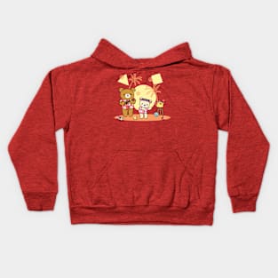 Rillakuma Luau Kids Hoodie